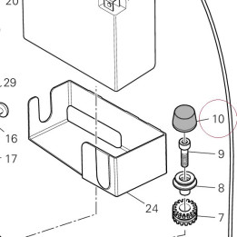 Rubber pad 86611031A