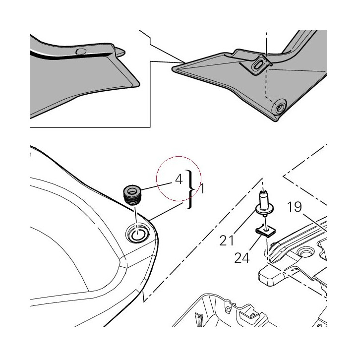 Rubber pad 86611171A