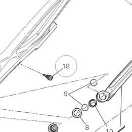 Rubber pad 86611461A