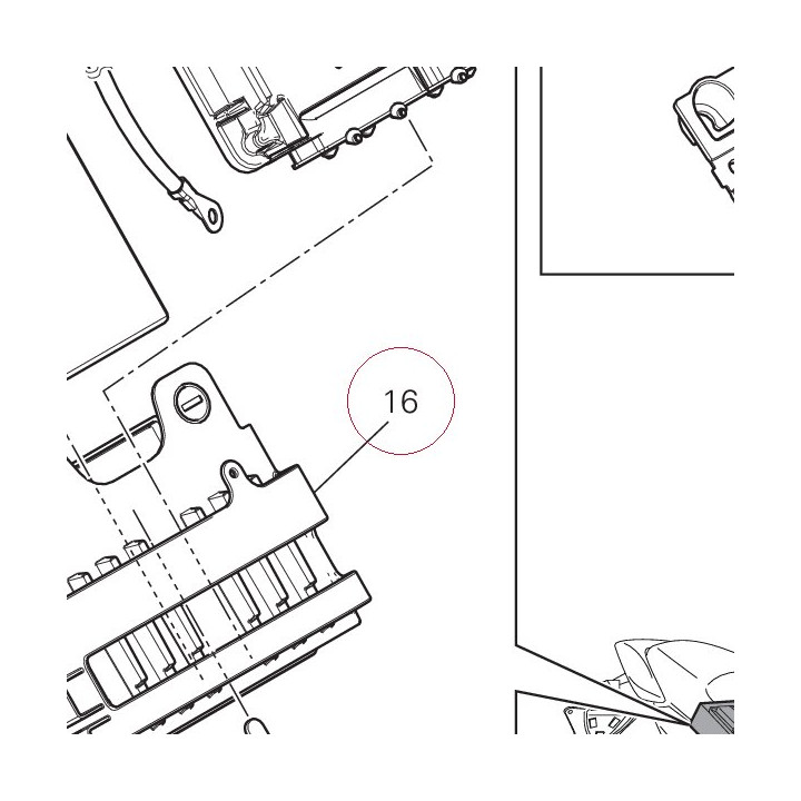 Pad, battery 86611511B