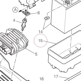 Cushion, battery 86611681A