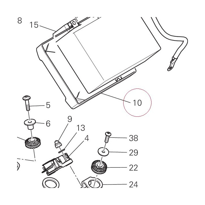 Battery carpet 86611901A