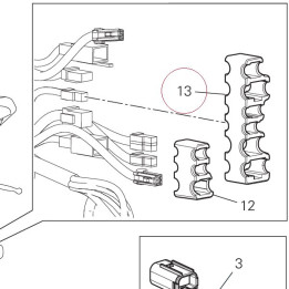 Bracket, connector 86612081A