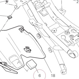 Rubber pad 86612331A