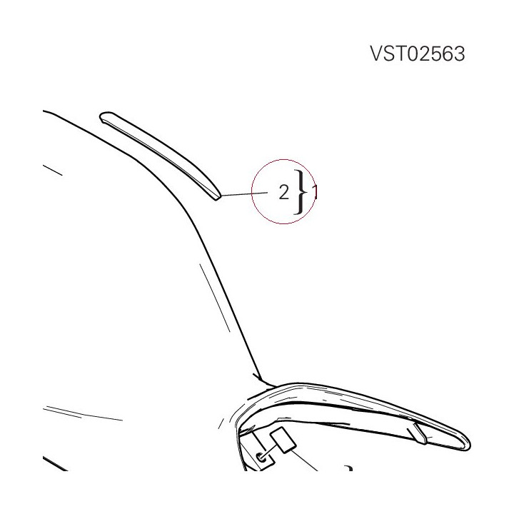 Left pad 86612531A