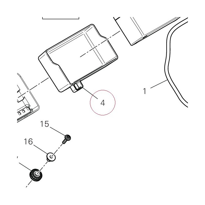 Cushion, battery 86614511A