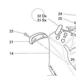 Right cap 87210431A