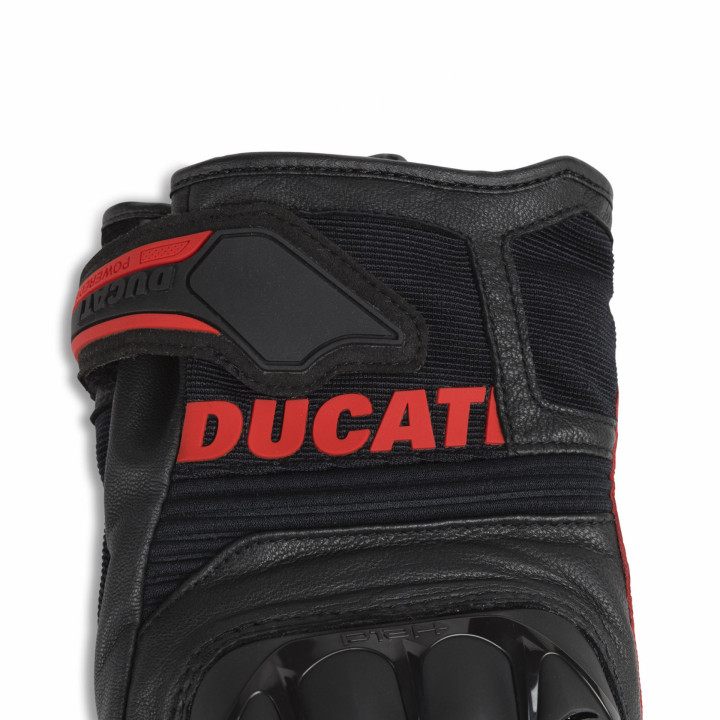 Gants en tissu-cuir Tour C5