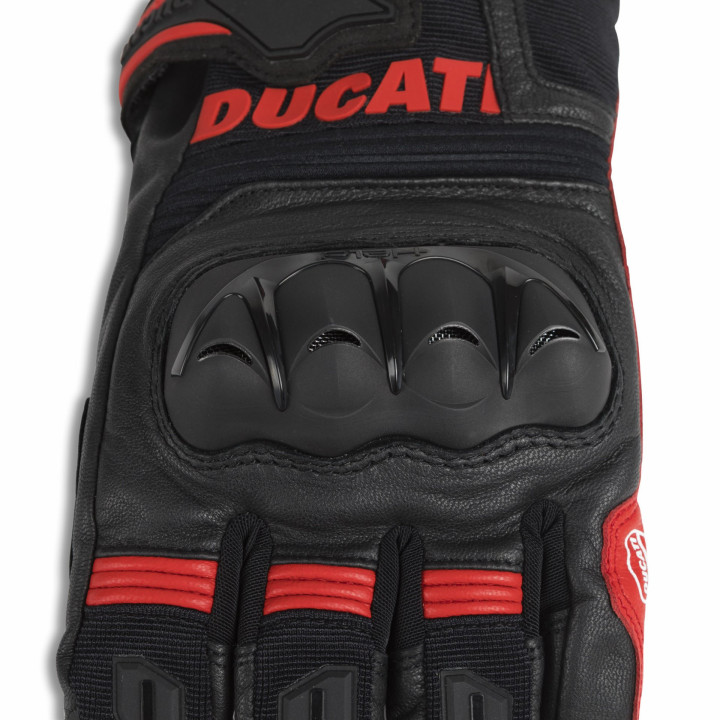 Gants en tissu-cuir Tour C5