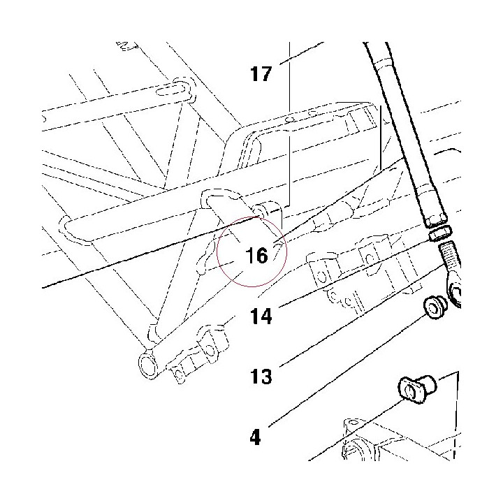 Tie rod 87510381A