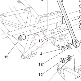 Tie rod 272 mm 87510631B