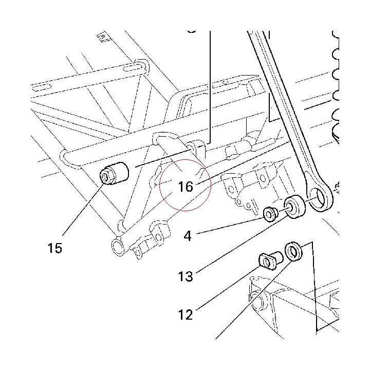 Tie rod 272 mm 87510631B