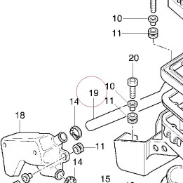 Breather pipe 87610511A