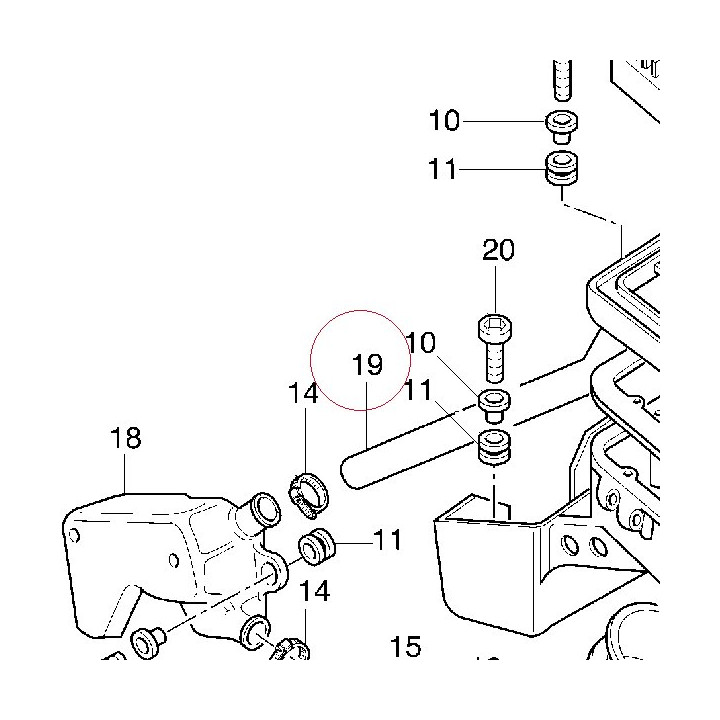 Breather pipe 87610511A