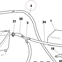 Breather pipe 87610681A
