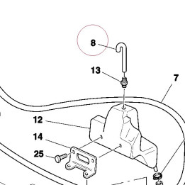 Breather pipe 87610801A