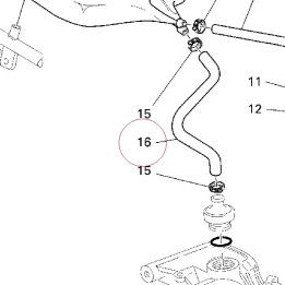 Breather pipe 87610831A