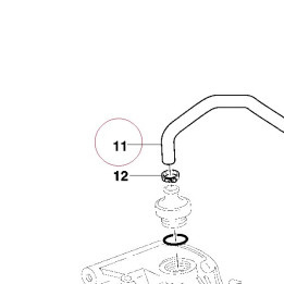 Oil reservoir-engine pipe 87610881A