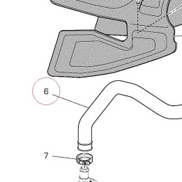 Breather pipe 87611071A