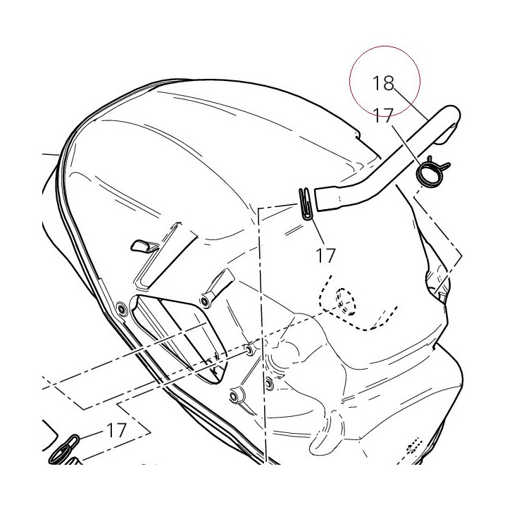 Duct, air 87611141A