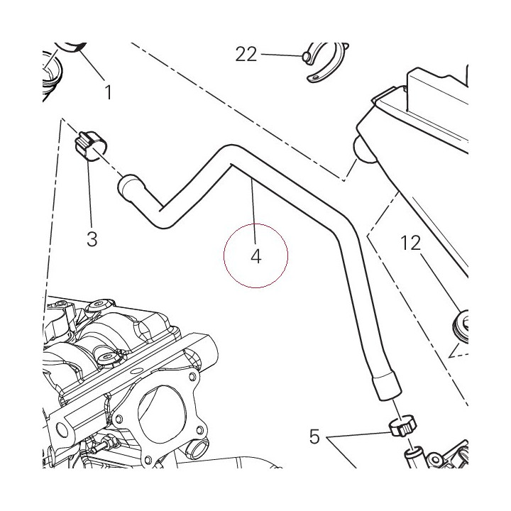Duct, air 87611211A