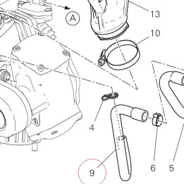 Duct, air 87611441A