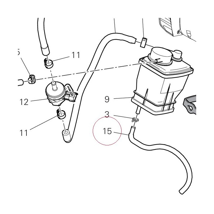 Hose 87611561A