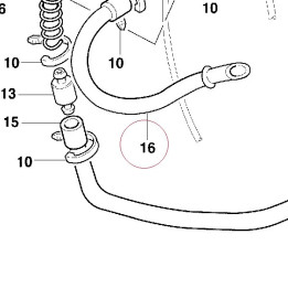 Breather pipe 87710561A