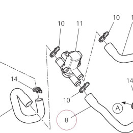 Duct, air 87711921A