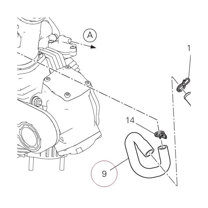 Duct, air 87711931A