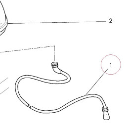 Hose, drain 87720462A