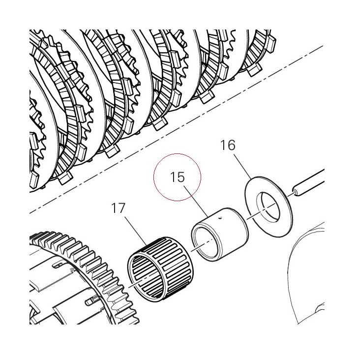Bearing inner ring 88110261A