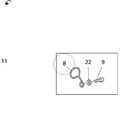 Hose guide 88110431A