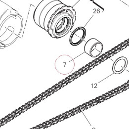 Inner spacer 88110541A