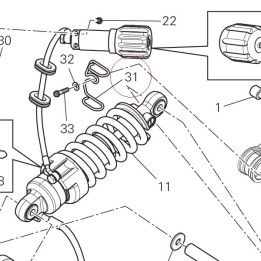 Hose guide 88110771A