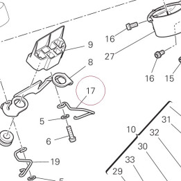 Hose guide 88111171B