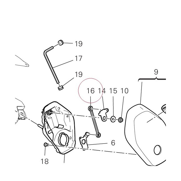 Tie rod 88111341B
