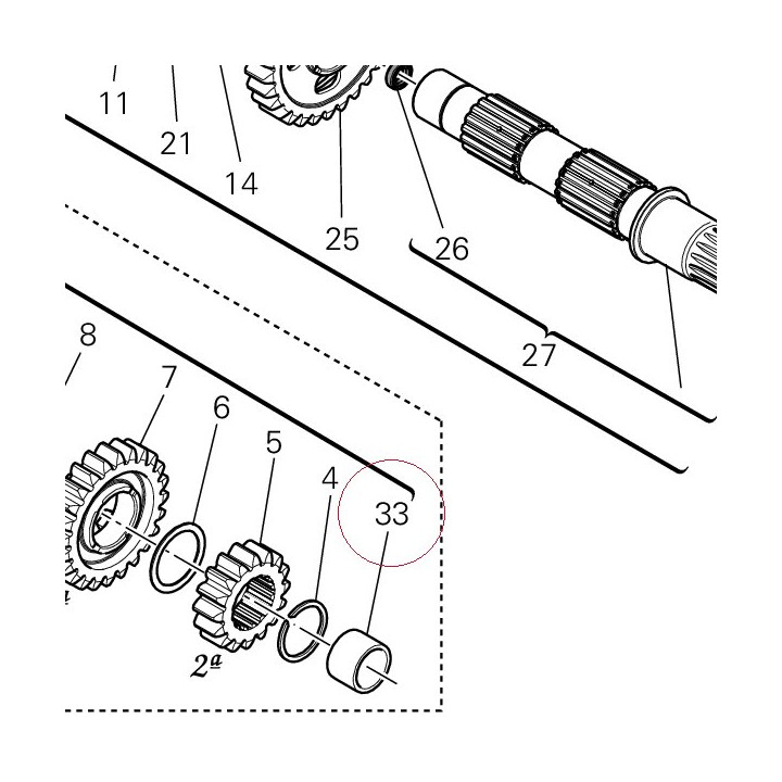 Inner ring 88140161B