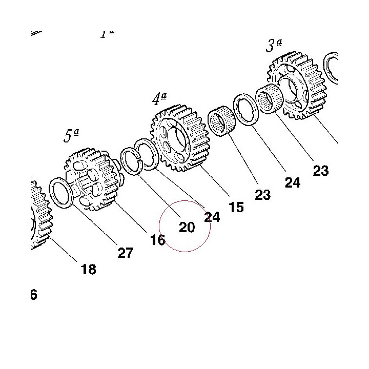 Spring ring 88410082A
