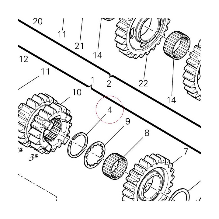 Spring ring 88440621A