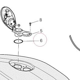 O-ring 40.87X3.53 88640551A