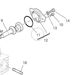 O-ring 44.12X2.62 88640601A