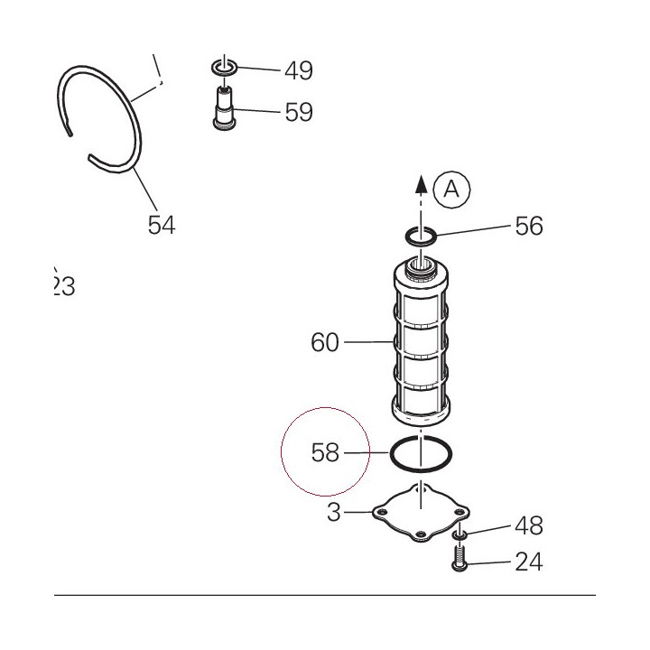 O-ring 88641581A