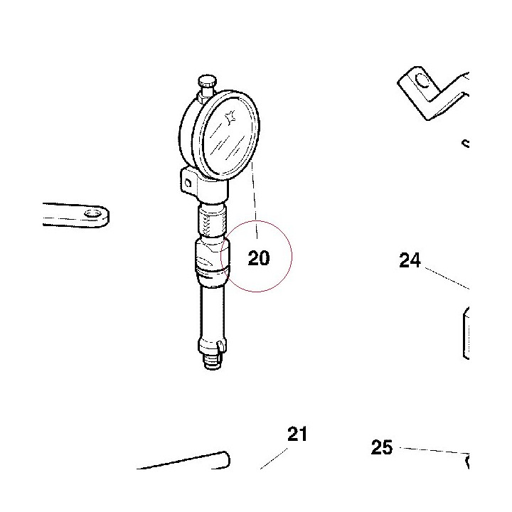 T.d.c. control gauge 887650968