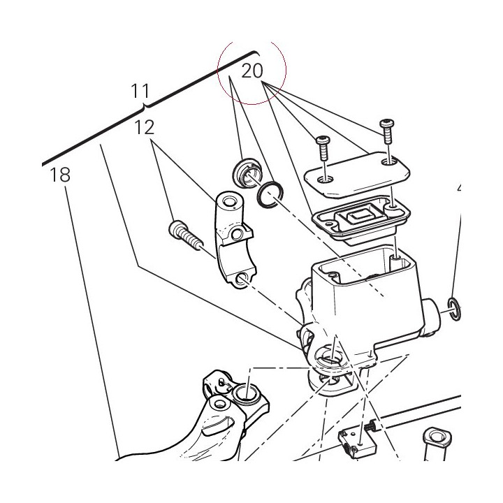 The brake cap 89340091A