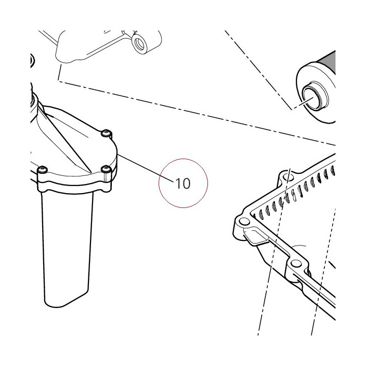 Mesh filter assembly 89420112B