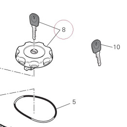 Tank cap 89520182A
