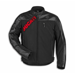Blouson en cuir-tissu Ducati Logo C1