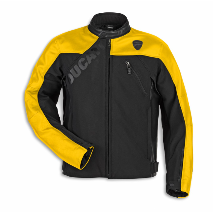 Blouson en cuir-tissu Ducati Logo C1