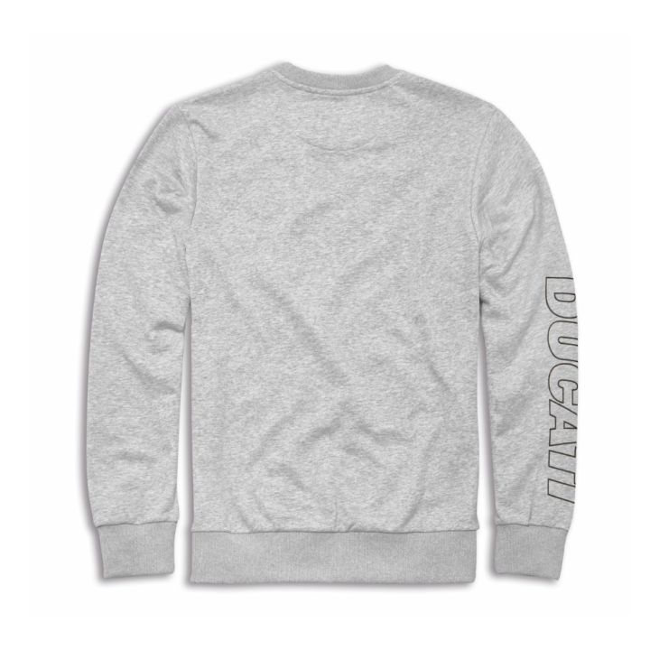 Sweat-shirt ras de cou Ducati Logo noir